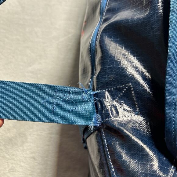 Patagonia Black Hole Wheeled Duffel Bag 70L Big Sur Blue Discontinued Gloss - Picture 10 of 16